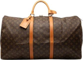 Louis Vuitton Pre-owned Weekend Bags, female, Brown, Size: ONE SIZE Pre-owned Keepall 60