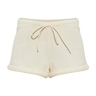 Poss&eacute; Posse, Dames, Korte broeken, Beige, Maat: XS Katoen