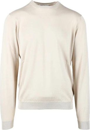 FILIPPO DE LAURENTIIS Cotton Sweater - Beige