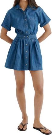 Suzie Kondi Koukla Mini Dress In Agean