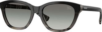 Burberry BE4486 42008G Womens Sunglasses Grey Size 54