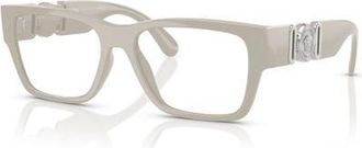 Versace 55mm Square optical glasses in Grey at Nordstrom