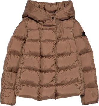 Peuterey Piumino trapuntato con cappuccio - Marrone