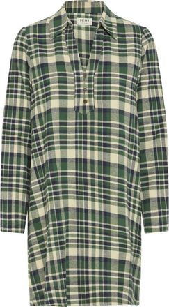 Ichi Ihtamanna DR2 Kjoler - Dames - Shirt Kleedjes - Veelkleurig - XS - Kleedjes