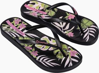 Ipanema Womens Ipanema Womens Anatomic Temas XVI Fem Flip Flops - Black - Size: 6