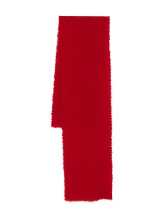 Faliero Sarti Sciarpa con frange - Rosso