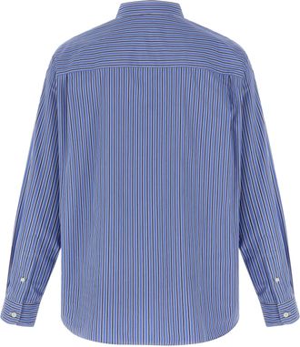 Comme Des Gar&ccedil;ons Mens Blue Cotton Blouse