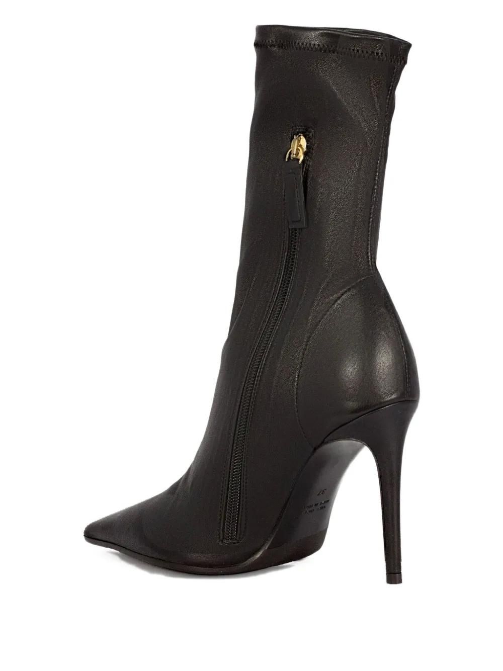 Lella Baldi Stivali a punta 95mm Nero da 465,00 € su Stylight