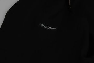 Dolce & Gabbana Black Stretch Waistcoat Formal Dress Wool Mens Vest (Pre-Owned)