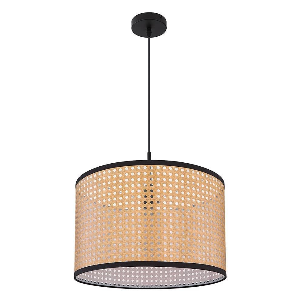 Lindby Pendelleuchte Ovelia – 4 Flammig, E27, 84 Cm Lang, Braun, Für Esstisch & Wohnzimmer