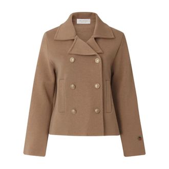 Busnel Indra Jacket - Dames - Zomerjassen - Bruin - 2XL - Wol - Jassen