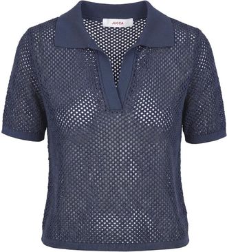 Jucca Donna, Top, Blu, S, new
