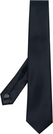 Tagliatore Dark Blue Plain Tie