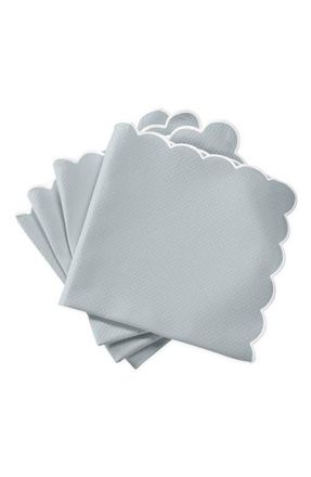 Matouk Savannah Gardens Set of 4 Napkins in Pool at Nordstrom