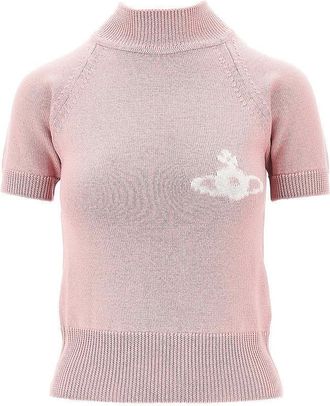 Vivienne Westwood Bea turtleneck knitted top Woman XS