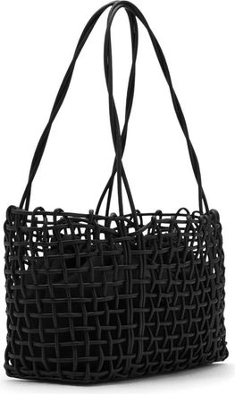 Mango Braided Shoulder Bag in Black at Nordstrom