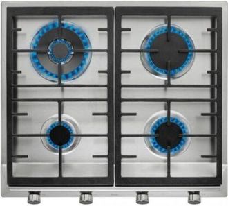 Teka Placa De Gas 4 Fuegos 60cm Ex 60.1 4g Ai Al Dr Ci N