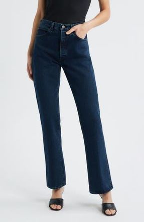 Frame Denim The Vertical High Waist Relaxed Straight Leg Jeans in Nova at Nordstrom Rack, Size 31