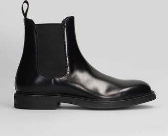 Green George Combat Boots