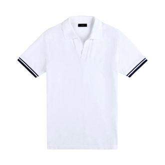 Fay Polo Shirts, male, White, Size: XL Polo Shirt With Logo