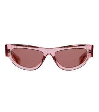 Gucci Pink Cat Eye Sunglasses