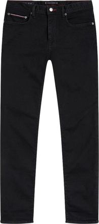 Tommy Hilfiger Corrigeer de jeans - Heren - Jeans - Zwart - Maat: W36 Katoen