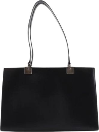 Ferragamo Pre-owned Tote Bags, female, Black, Size: ONE SIZE Pre-owned Tote Bag