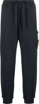 Stone Island Compass-badge Cotton Track Pants