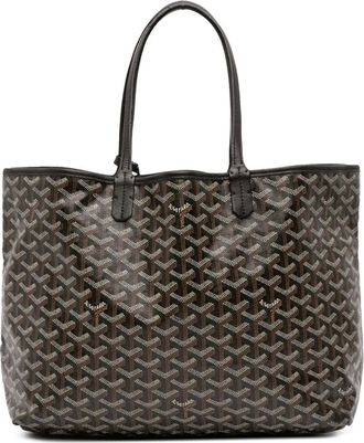 Goyard Borsa tote Saint Louis PM in tela Goyardine 2016 - Nero