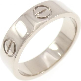 Cartier Love White Gold (18K) Band Ring (Pre-Owned)