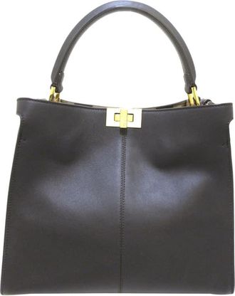 Fendi Pre-owned Fendi Peekaboo X Lite Medium NNVPRMQ6WYM9X894