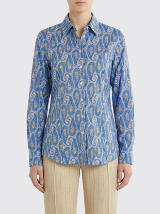 Etro Shirt Woman color Gnawed Blue
