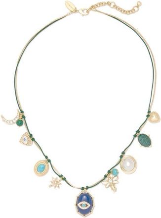Ramy Brook Sienna Charm Necklace in Blue Multi at Nordstrom, Size No Size
