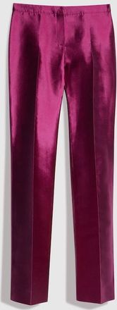 Gucci Mikado Silk Pants, Pink