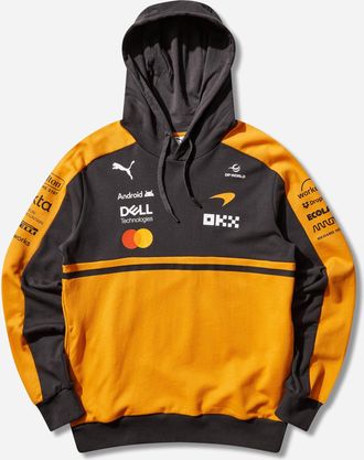 Puma Men s McLAREN RACING Replica Hoodie Papaya