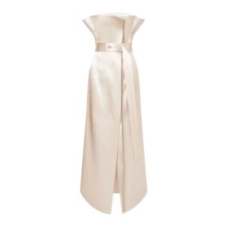Philosophy di Lorenzo Serafini Gowns, female, White, Size: 2XS Polyester dresses and jumpsuits