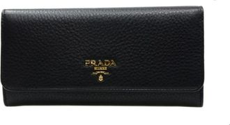 Prada Wallets & Cardholders, female, Black, Size: ONE SIZE Wallets Cardholders