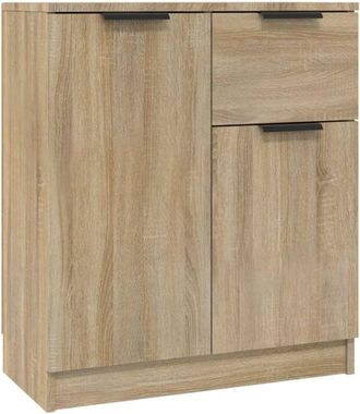 vidaXL Sideboard Sonoma oak 60x30x70 cm Engineered Wood Vidaxl
