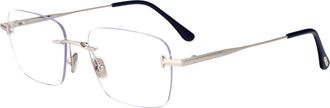 Tom Ford FT6117-B Eyeglasses - Silver