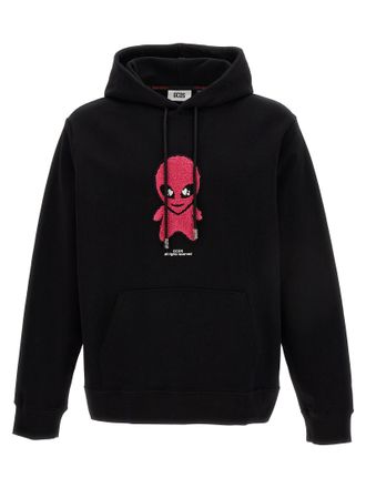 GCDS Mens Wirdo Hoodie