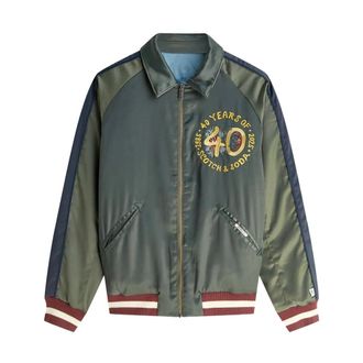 Scotch & Soda Heren, Jassen, Groen, Maat: M Leer