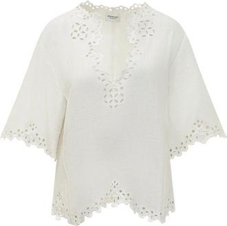 Isabel Marant Blouses, female, White, Size: XS Shana Top