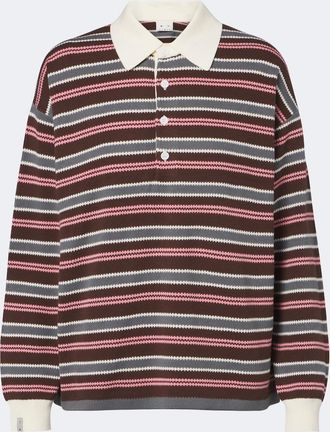 The Upside Polo Wonder in cotone a righe