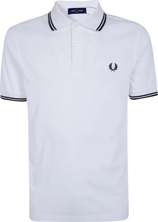 Fred Perry Polo Shirts - Heren - Polos - Wit - 2XL - Tops