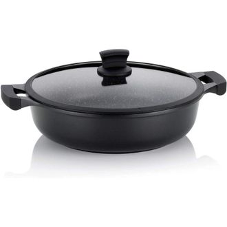 KELA Kela - Padella antiaderente da 32 cm + coperchio - 12226 line