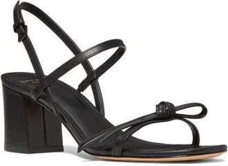 Kate Spade New York loop slingback sandal in Black at Nordstrom, Size 5.5