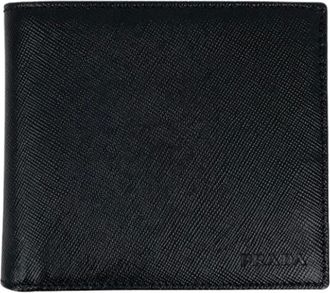 Prada Pre-owned Wallets, male, Black, Size: ONE SIZE Pre-owned Vintage Wallet (bi-fold)