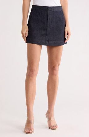 AG - Adriano Goldschmied Remy Tailored Denim Miniskirt in Lapis at Nordstrom Rack, Size 28