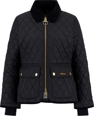 Barbour Giacca Fited Beadnell - - Jackets - Donna - Nero - XS
