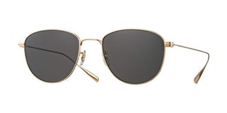 Eyevan 7285 Marti G/BK Mens Sunglasses Gold Size 52